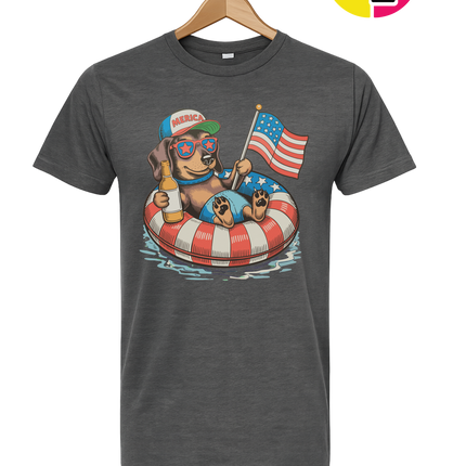 Patriotic Dachshund Tee