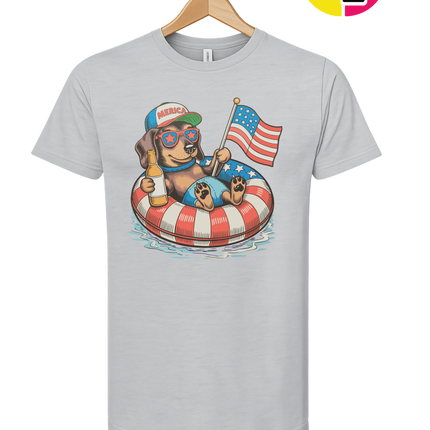 Patriotic Dachshund Tee