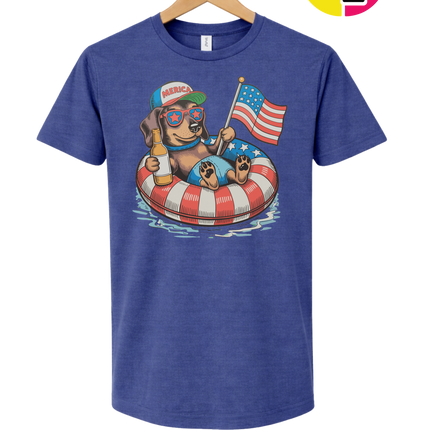Patriotic Dachshund Tee