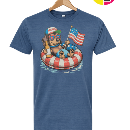Patriotic Dachshund Tee