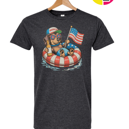 Patriotic Dachshund Tee