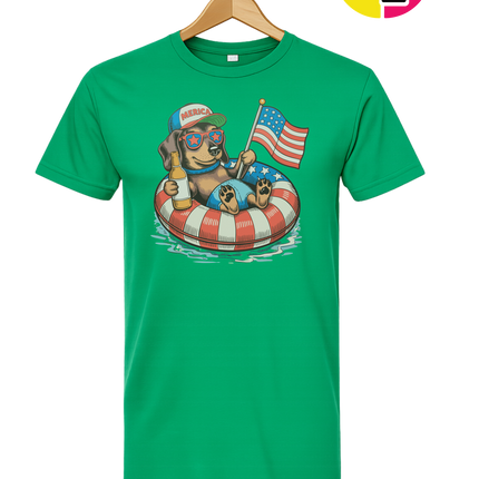 Patriotic Dachshund Tee