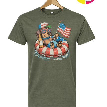 Patriotic Dachshund Tee