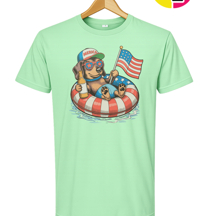 Patriotic Dachshund Tee