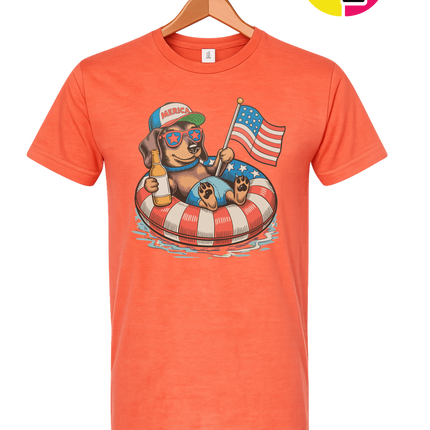 Patriotic Dachshund Tee