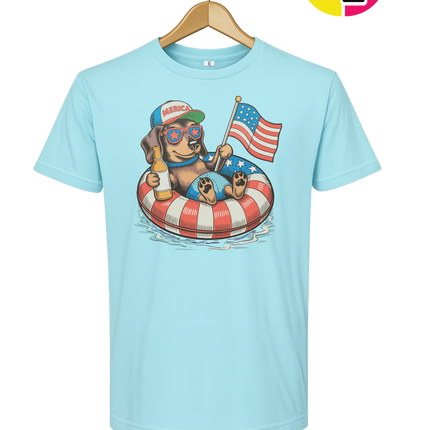 Patriotic Dachshund Tee