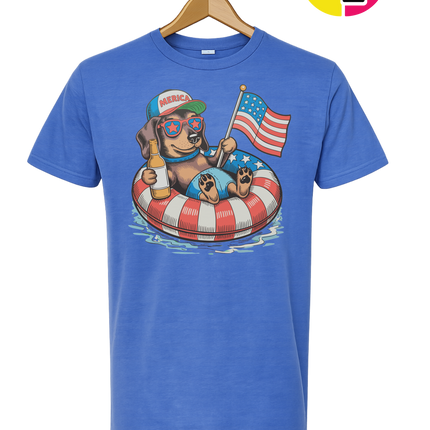 Patriotic Dachshund Tee