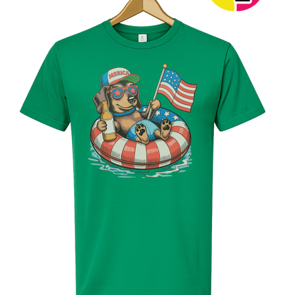 Patriotic Dachshund Tee