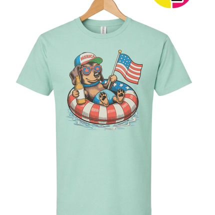 Patriotic Dachshund Tee