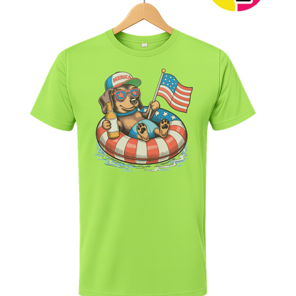 Patriotic Dachshund Tee