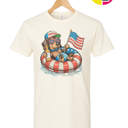 Patriotic Dachshund Tee