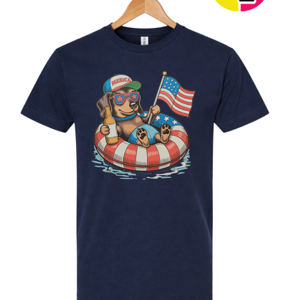 Patriotic Dachshund Tee
