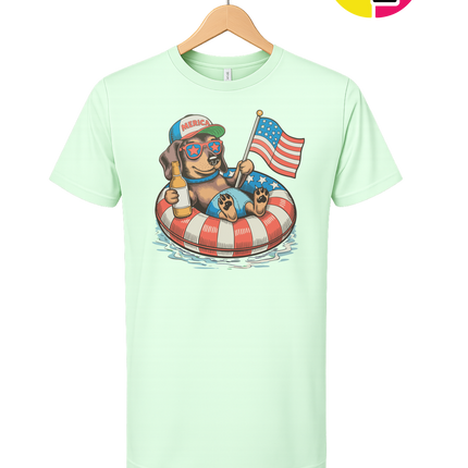 Patriotic Dachshund Tee