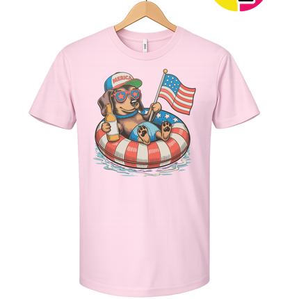 Patriotic Dachshund Tee