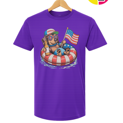 Patriotic Dachshund Tee