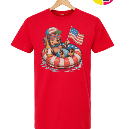 Patriotic Dachshund Tee