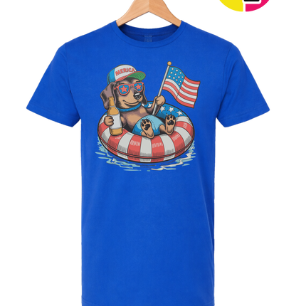 Patriotic Dachshund Tee