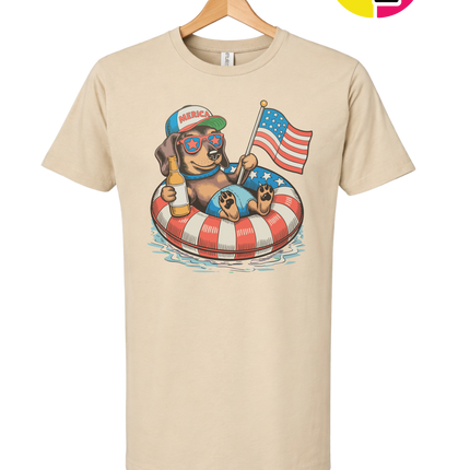 Patriotic Dachshund Tee