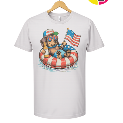 Patriotic Dachshund Tee