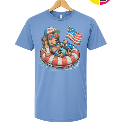 Patriotic Dachshund Tee