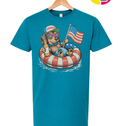 Patriotic Dachshund Tee