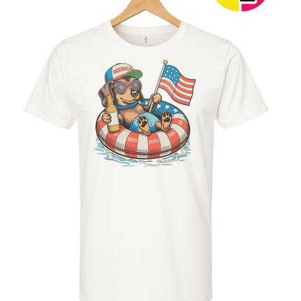 Patriotic Dachshund Tee