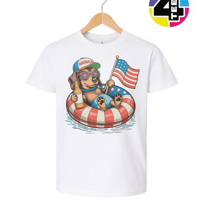 Patriotic Dachshund Youth Tee