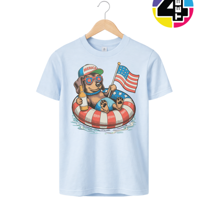Patriotic Dachshund Youth Tee