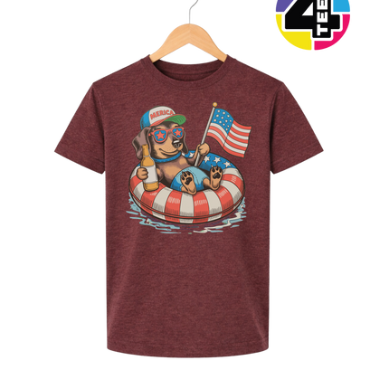 Patriotic Dachshund Youth Tee