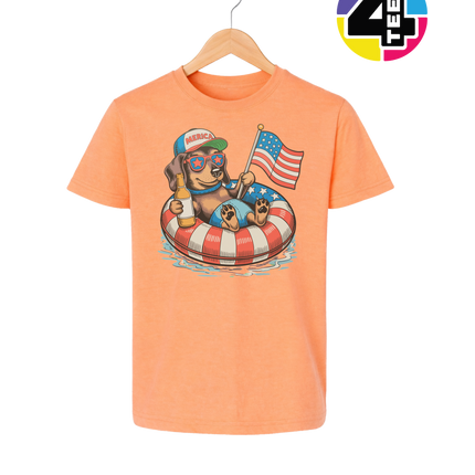 Patriotic Dachshund Youth Tee