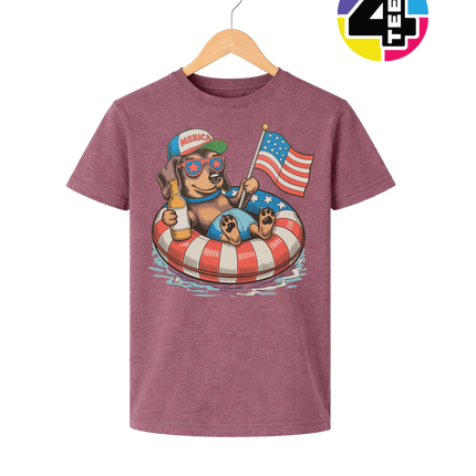 Patriotic Dachshund Youth Tee