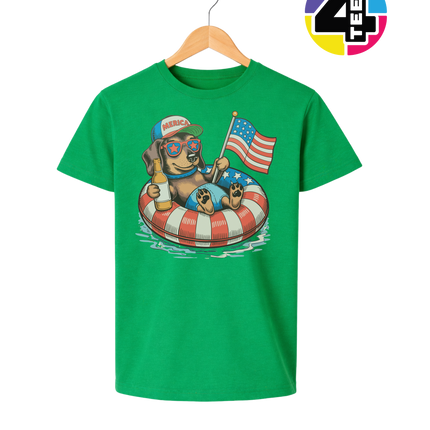 Patriotic Dachshund Youth Tee