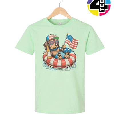 Patriotic Dachshund Youth Tee