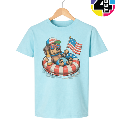 Patriotic Dachshund Youth Tee