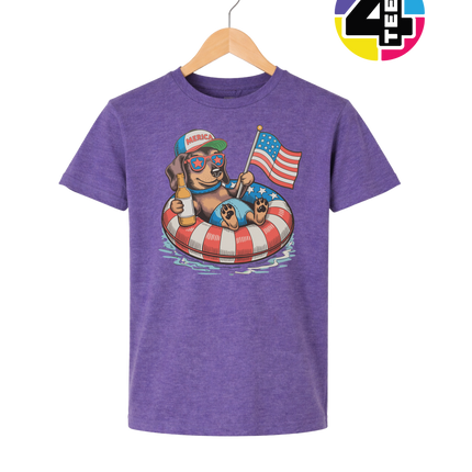 Patriotic Dachshund Youth Tee