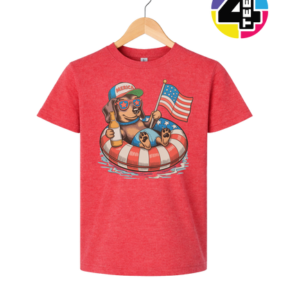 Patriotic Dachshund Youth Tee