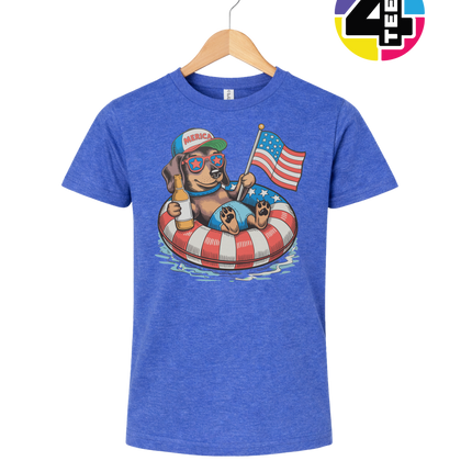 Patriotic Dachshund Youth Tee