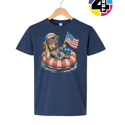 Patriotic Dachshund Youth Tee