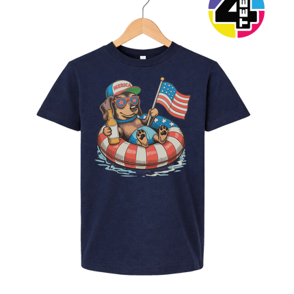 Patriotic Dachshund Youth Tee