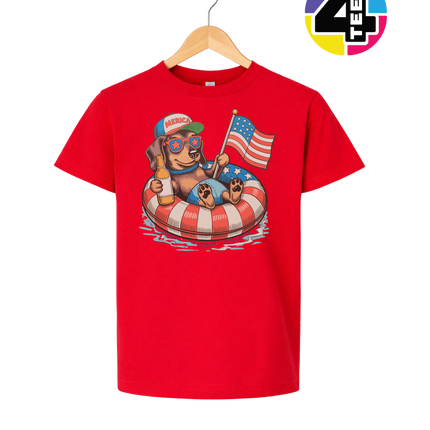 Patriotic Dachshund Youth Tee