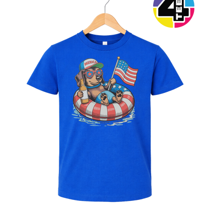 Patriotic Dachshund Youth Tee