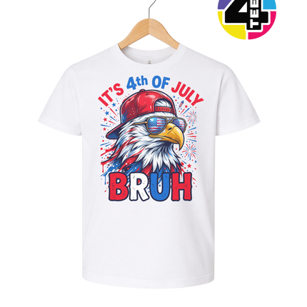 It's 4th Of July Bruh Youth Tee