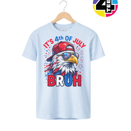 It's 4th Of July Bruh Youth Tee