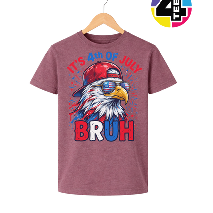 It's 4th Of July Bruh Youth Tee