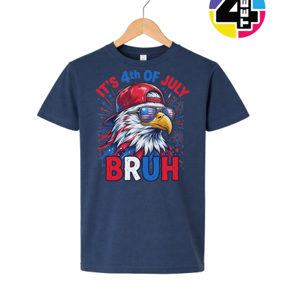 It's 4th Of July Bruh Youth Tee