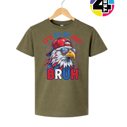 It's 4th Of July Bruh Youth Tee
