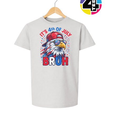 It's 4th Of July Bruh Youth Tee