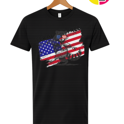 Feral And Free Raccoon Tee