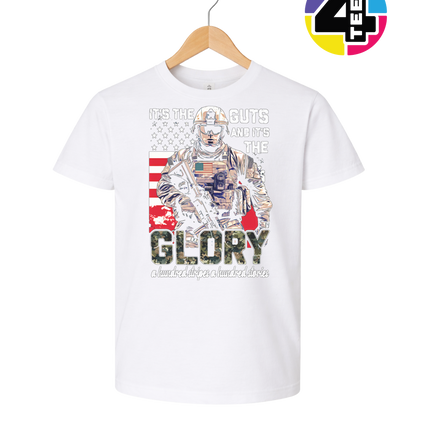 It's The Guts And It's The Glory Youth Tee