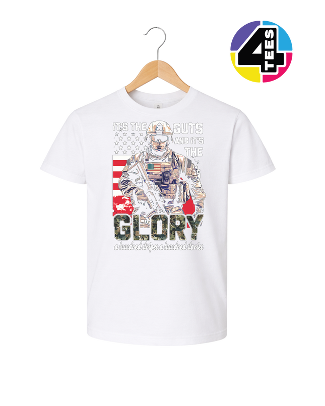 It's The Guts And It's The Glory Youth Tee
